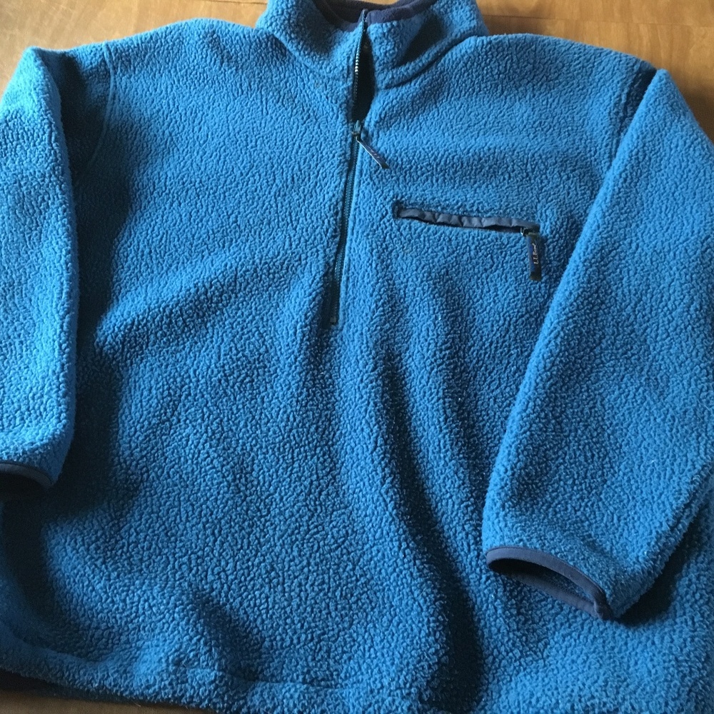 Thick fleece, 1/4 zip pullover